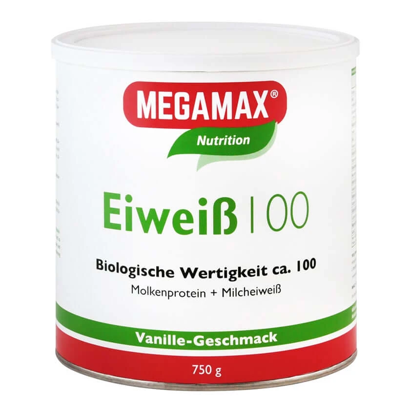 MEGAMAX Eiweiß 100 VANILLE 750 g