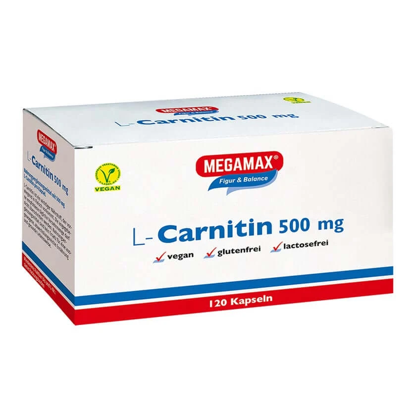 MEGAMAX L-Carnitin 500 mg 120 St