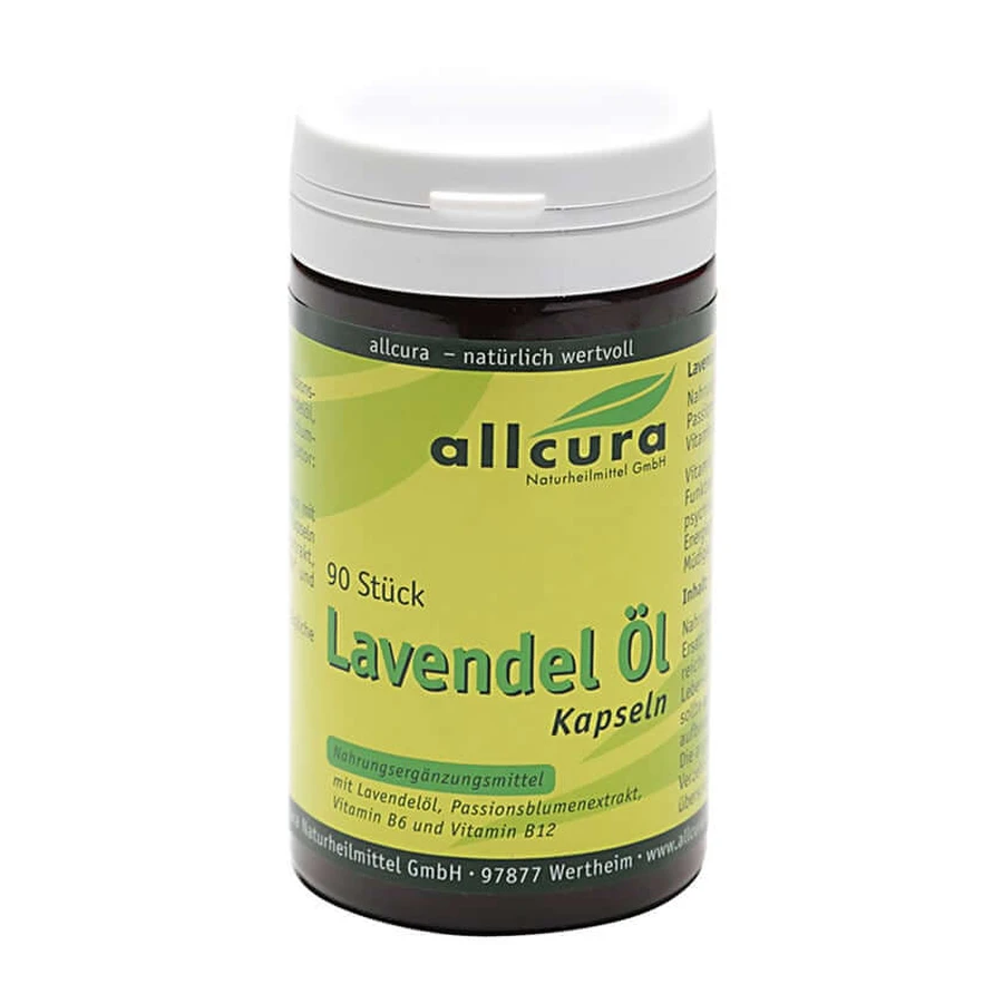 Capsule di olio di lavanda 90 Capsule