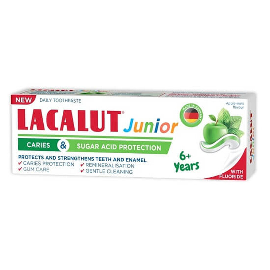 Zahnpasta 6+ Jahre Lacalut Junior, 55 ml, Theiss Naturwaren