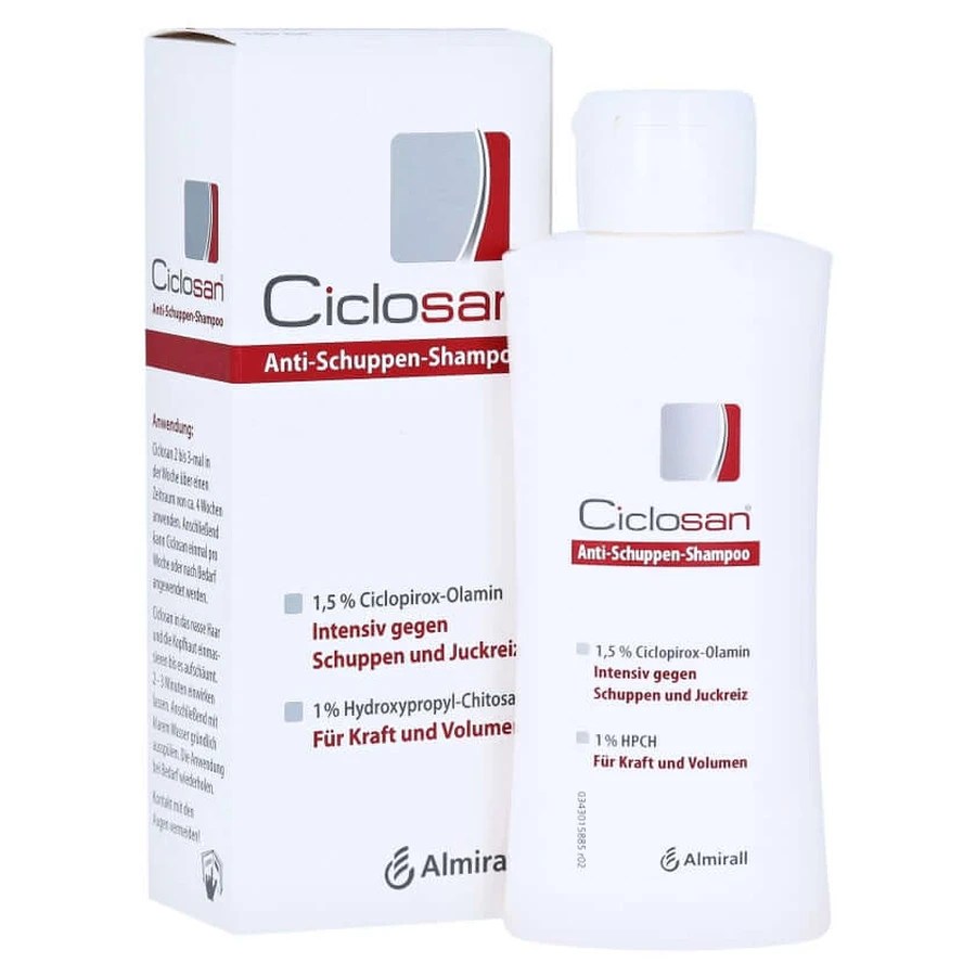Szampon przeciwłupieżowy z cyklosanem 100 ml: ceny i cechy