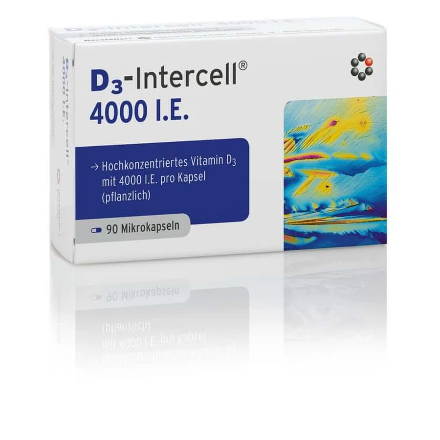 D3-intercell 4,000 U.I. Capsule 90 Capsule