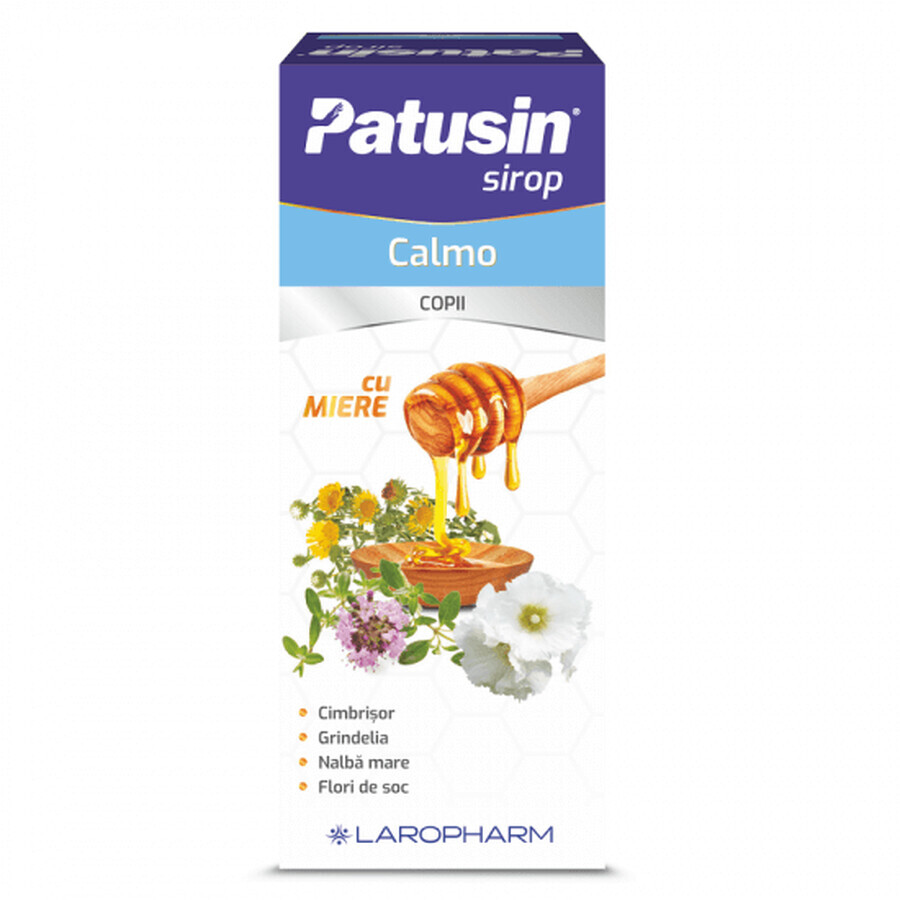 Patusin Calmo sirop pentru copii, 100 ml, Laropharm