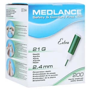 Medlance plus Extra Sicherheitslanzetten 200 St