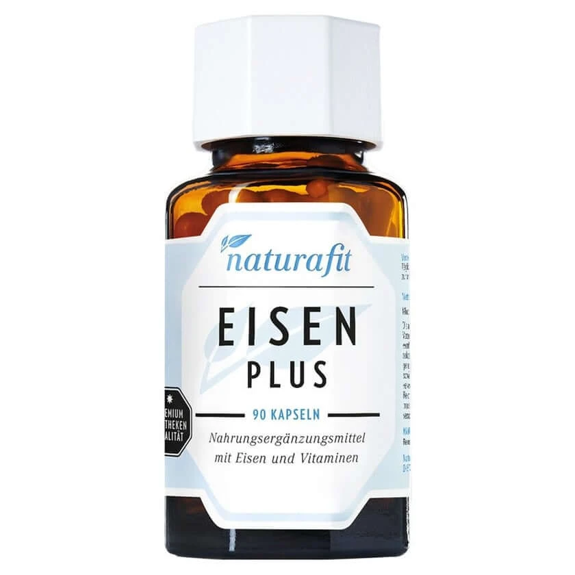 Naturafit Eisen Plus Kapseln 90 St