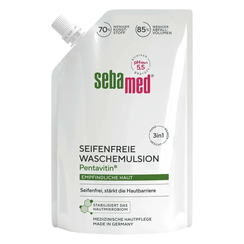 Sebamed seifenfreie Waschemulsion Nachfüllbeutel 400 ml