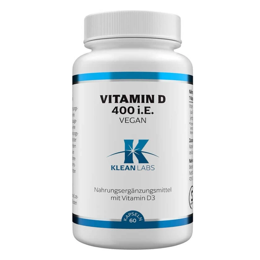 Klean Labs Vitamina D 400 U.I. 60 St.