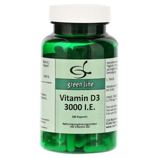 Vitamina D3 3.000 U.I. Cápsulas 180 Cápsulas