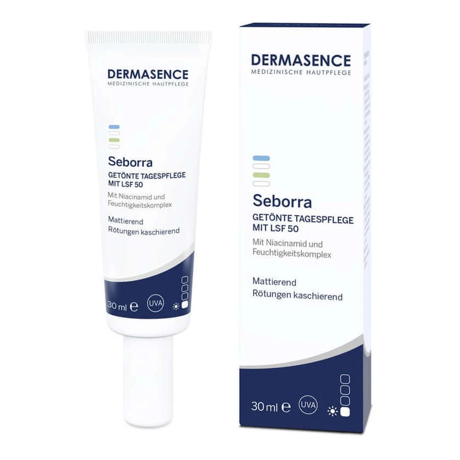 Dermasence Seborra Getinte Dagverzorging Met Lsf 50 30 ml