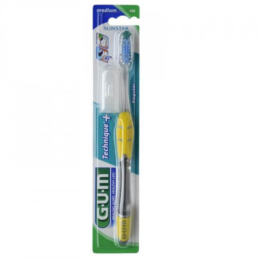 Periuta de dinti Techinque+ Regular Medium, Sunstar Gum