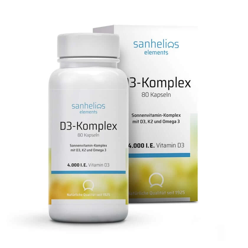 Sanhelios Vitamin D3 Sonnenvitamin-Kompl 80 St