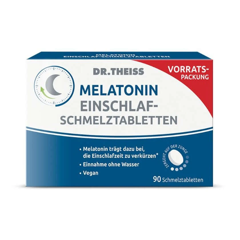 Dr. Theiss Melatonin Einschlaf-Schmelztabletten 90 St