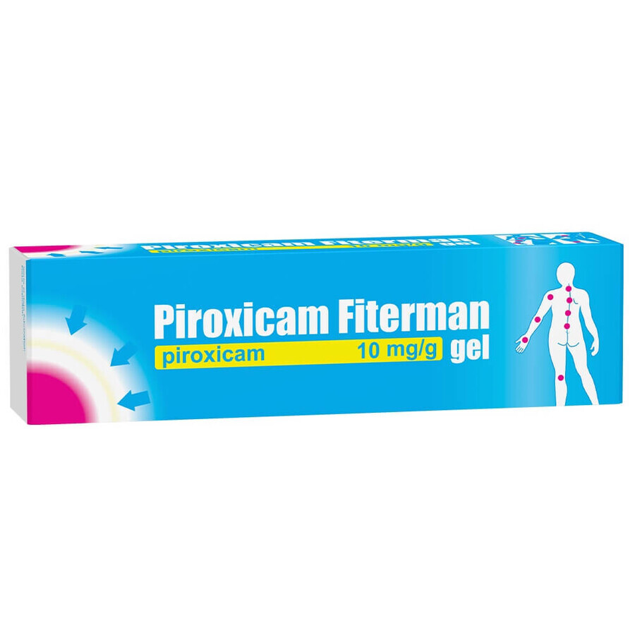 Piroxicam-Gel 10 mg/g, 45 g, Fiterman