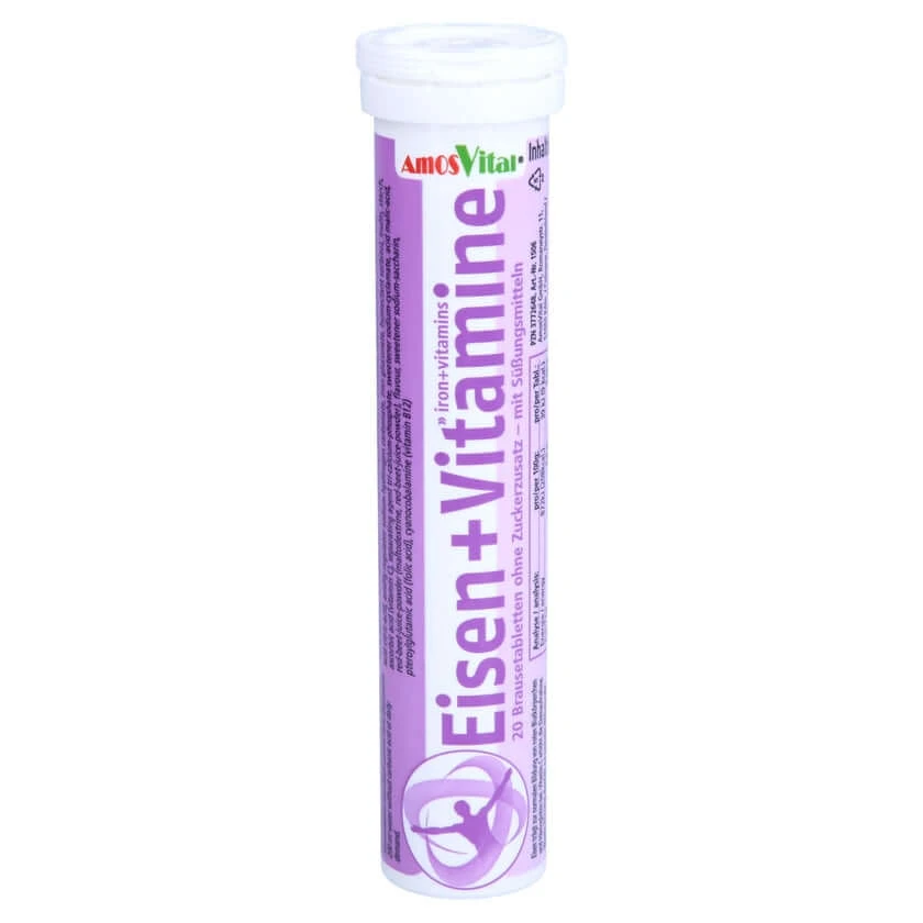 Eisen+vitamine Soma Brausetabletten 20 St