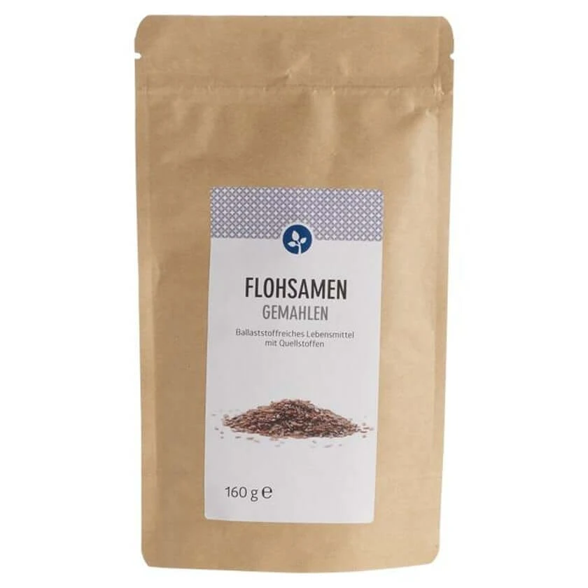 Flohsamen Gemahlen Pulver 160 g
