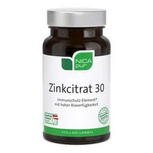 Nicapur Zinkcitrat 30 Kapseln 60 St