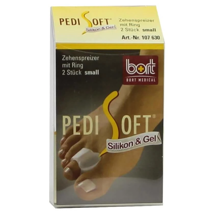 BORT Pedisoft Zehenspreizer Gel mit Ring 2 St