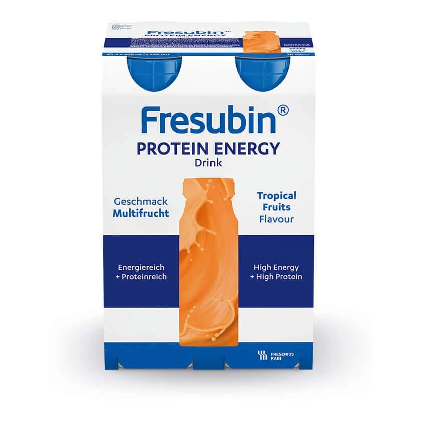 Fresubin Protein Energy DRINK Trinknahrung Multifrucht 4X200 ml