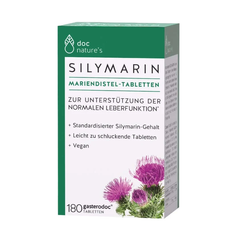 doc nature‘s SILYMARIN Mariendistel-Tabl. 180 gasterodoc 180 St