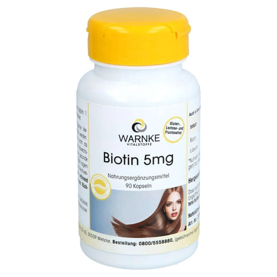 Biotin 5 mg Kapseln 90 St