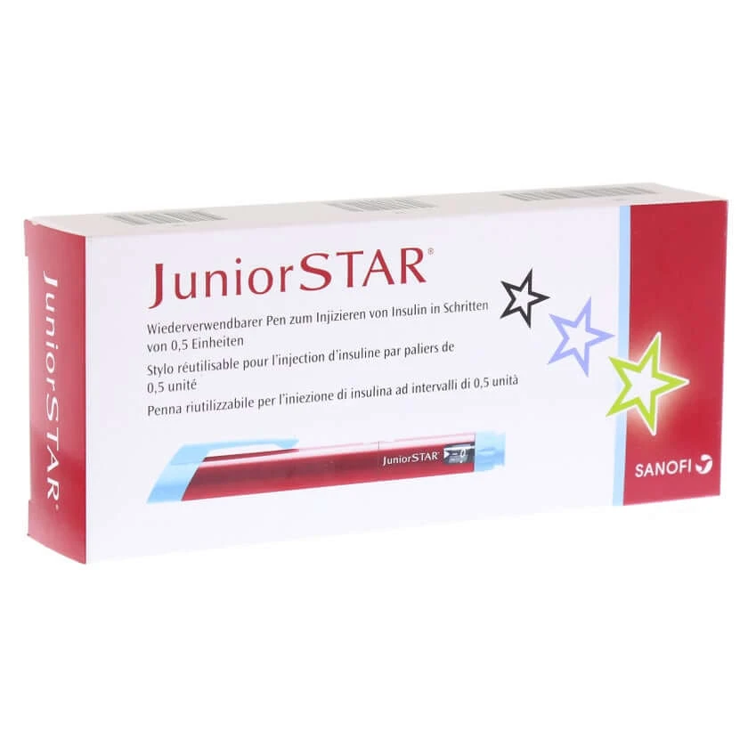 Juniorstar Injektionsgerät rot 1 St