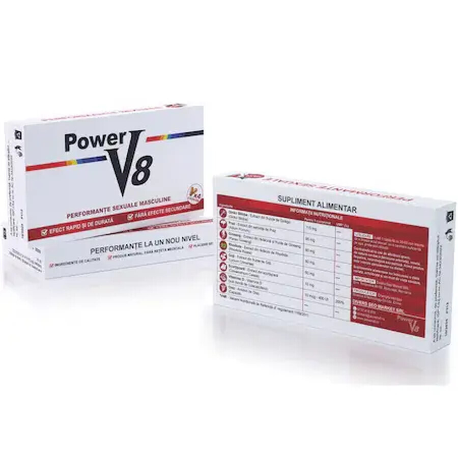 Power V8, 4 Kapseln, Divers Seo Market