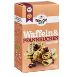 Premix Eco clatite si gaufre fara gluten, 200g, Bauckhof