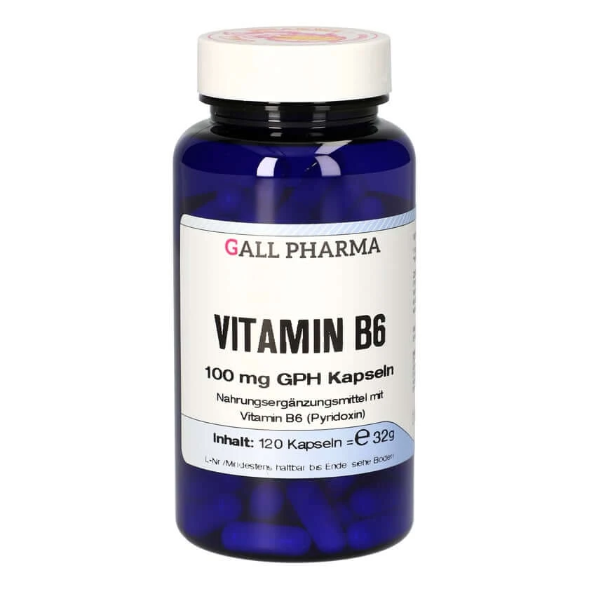 Vitamin B6 100 mg GPH Kapseln 120 St