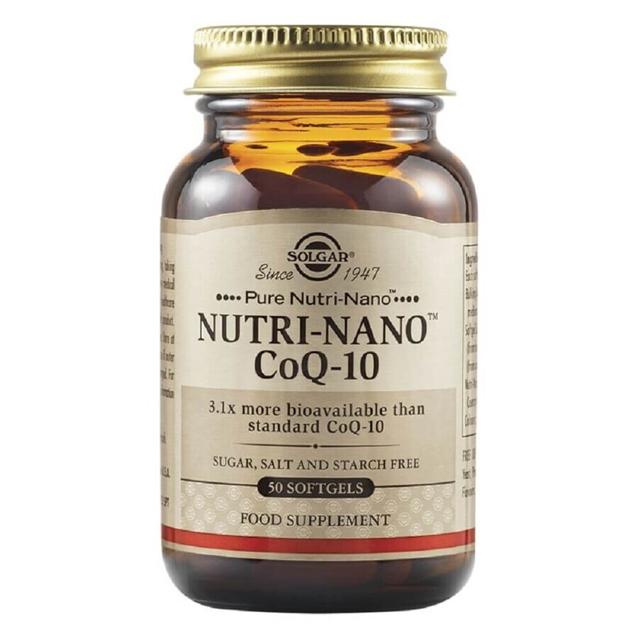 Coenzym Q10 Nutri Nano, 50 Kapseln, Solgar Bewertungen