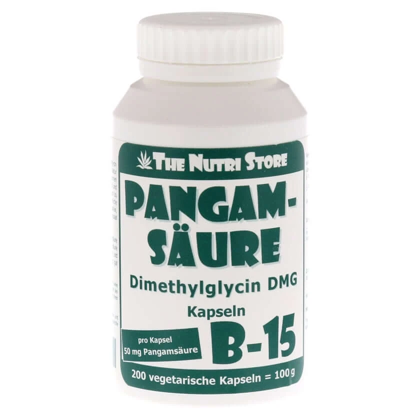 Pangamsäure B15 50 mg vegetarische Kapse 200 St