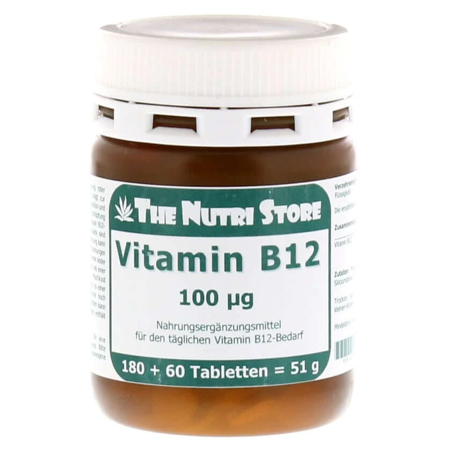 Witamina B12 100 µg Tabletki 180 St: ceny i cechy