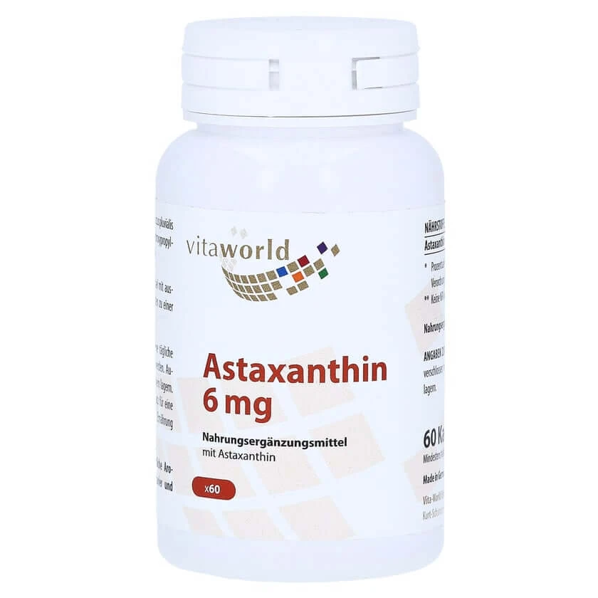 Astaxanthin 6 mg Kapseln 60 St
