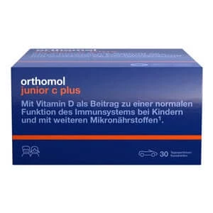 Orthomol junior C plus Kautabletten Mandarine-Orange 30 St
