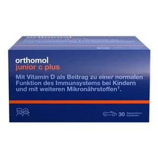 Orthomol junior C plus comprimate masticabile tangerine-orange 30 Capsule