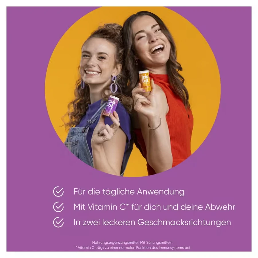 ipalat Die Vitaminpastille Orange-Ingwer 40 St