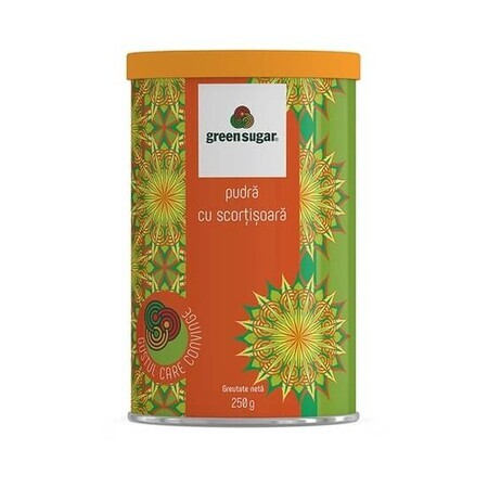 Pudra cu scortisoara Green Sugar, 250g, Remedia