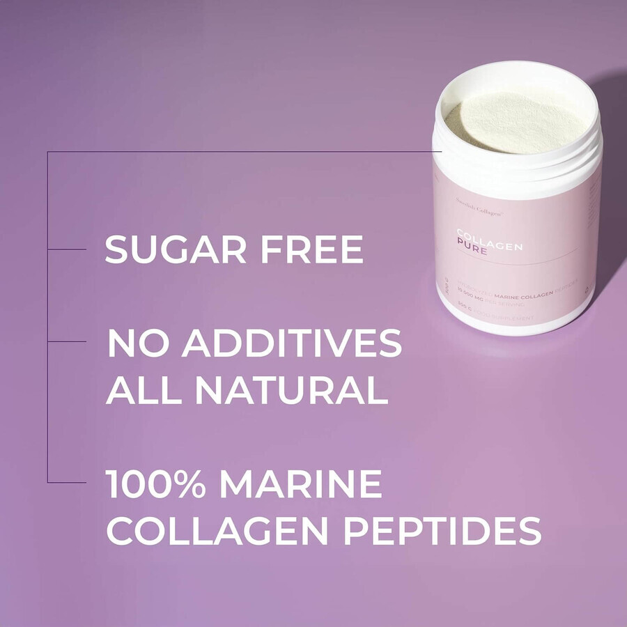 Collagen Pure 10.000 mg, 300 g, Swedish Collagen