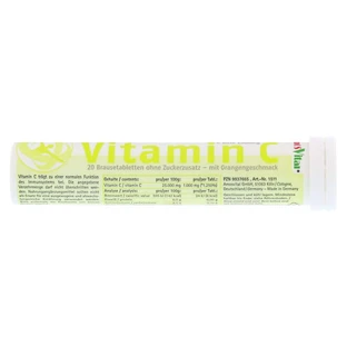 Vitamina C 1000 mg AmosVital comprimido efervescente 20 St