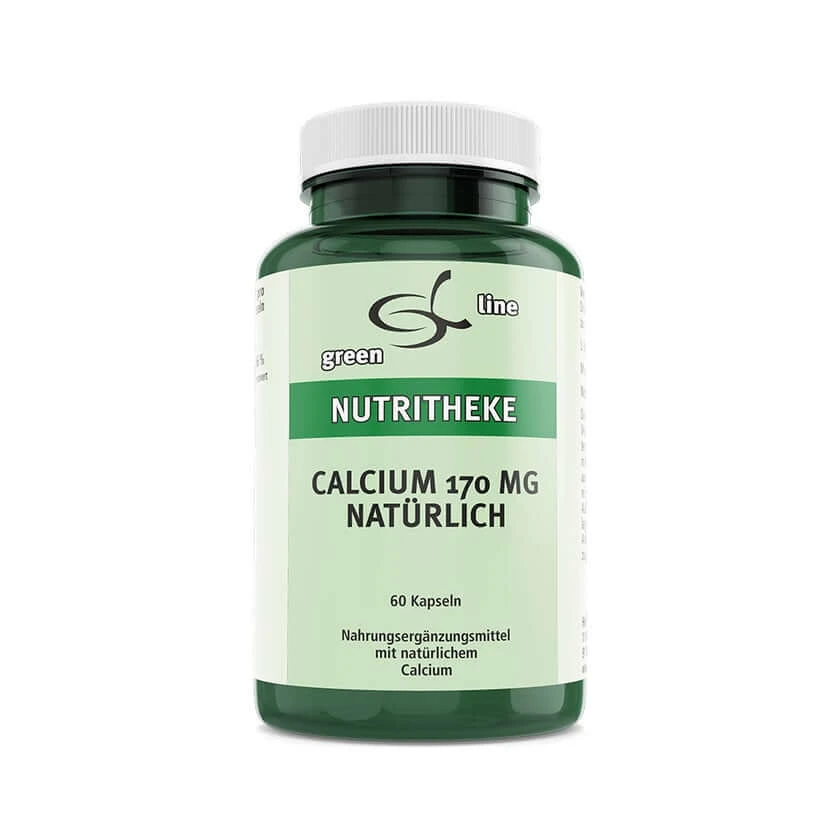 Calcium 170 mg natürlich Kapseln 60 St