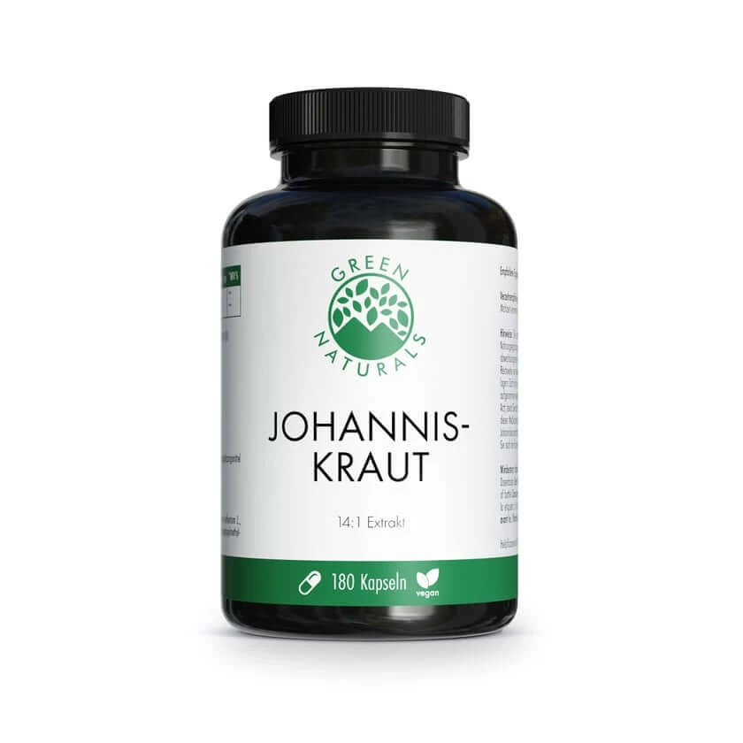 Green Naturals Johanniskraut 850mg Hochdosiert Kps 180 St