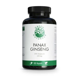 Green Naturals Panax Ginseng hoge dosering veganistische capsules 180 Capsules