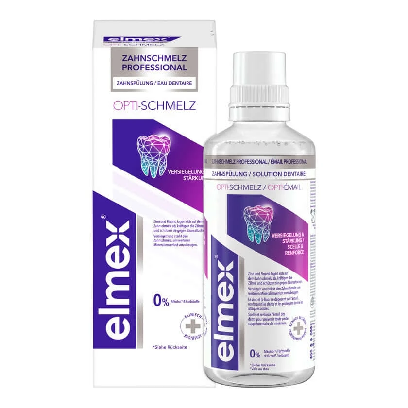 elmex Opti-schmelz Zahnspülung 400 ml