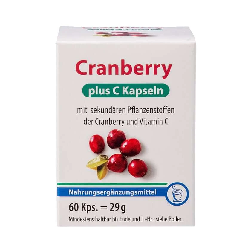 Cranberry + Vitamin C Kapseln 60 St