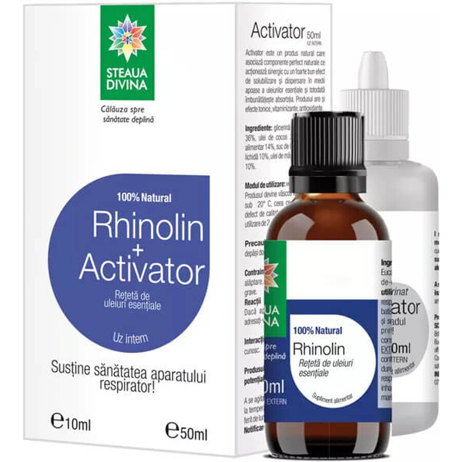 Rhinolin + Activator, 10+50 ml, Steaua Divina