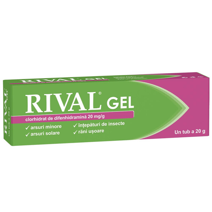 Rival-Gel 20 mg/g, 20 g, Fiterman