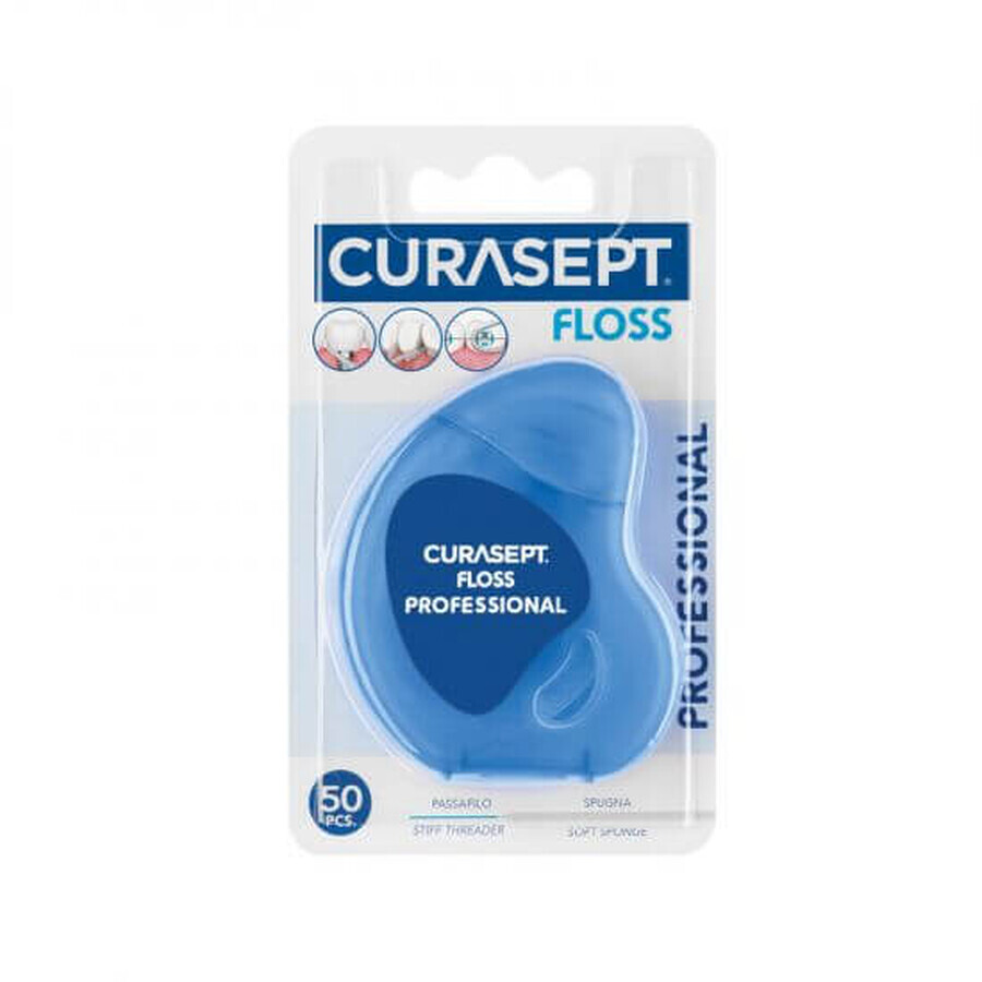 Superfloss Curasept Zahnseide Rolle, 50 Stück, Curaprox