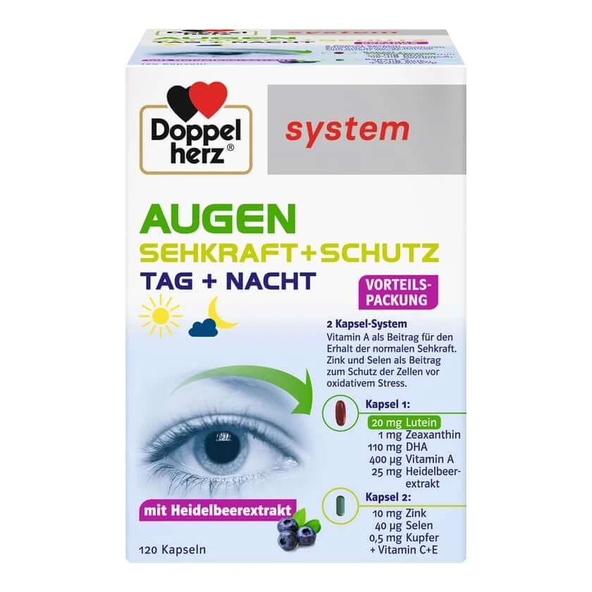 Doppelherz system Augen Sehkraft+Schutz 120 St