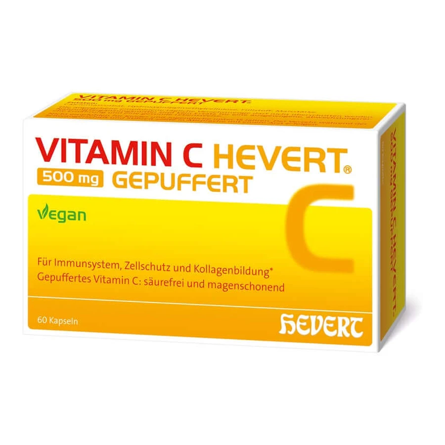 Vitamina C Hevert 500 mg capsula tamponata 60 St