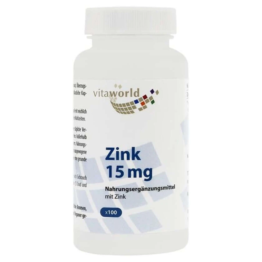 ZINC 15 mg Gluconat de zinc Capsule 100 Capsule