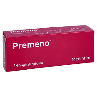 Suppositoires vaginaux Premeno 14 pcs